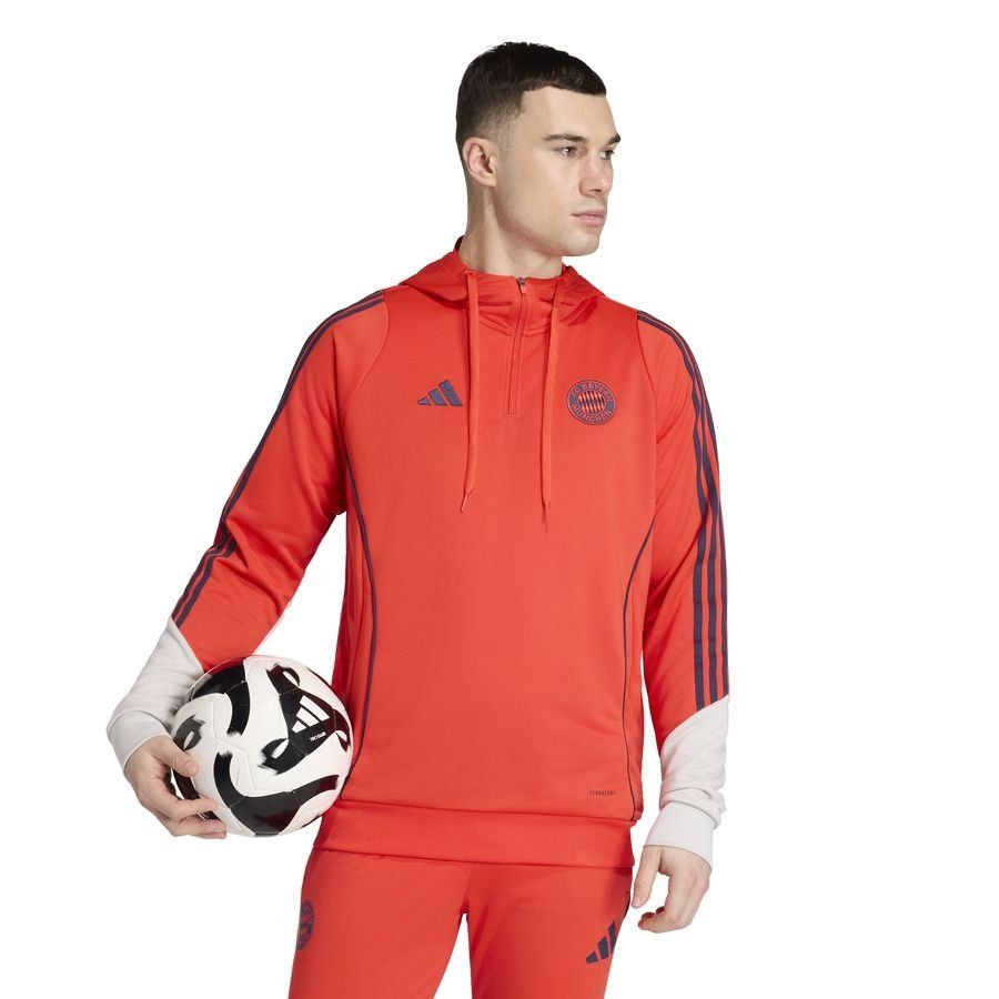 Bayern München Hoodie Tiro 25 - Hi-Res Red - Men's-SoccerKits Hub | Buy Soccer Jerseys Online